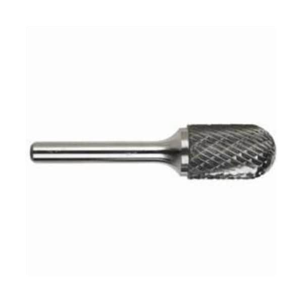 Morse Carbide Burr, Premium, Series 5970, Radius, 34 Head Dia, 1 Length of Cut, 212 Overall Length, 59551 - main